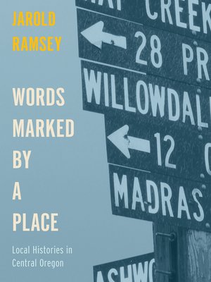 cover image of Words Marked by a Place